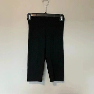 Fashion  Nova black ribbed biker shorts